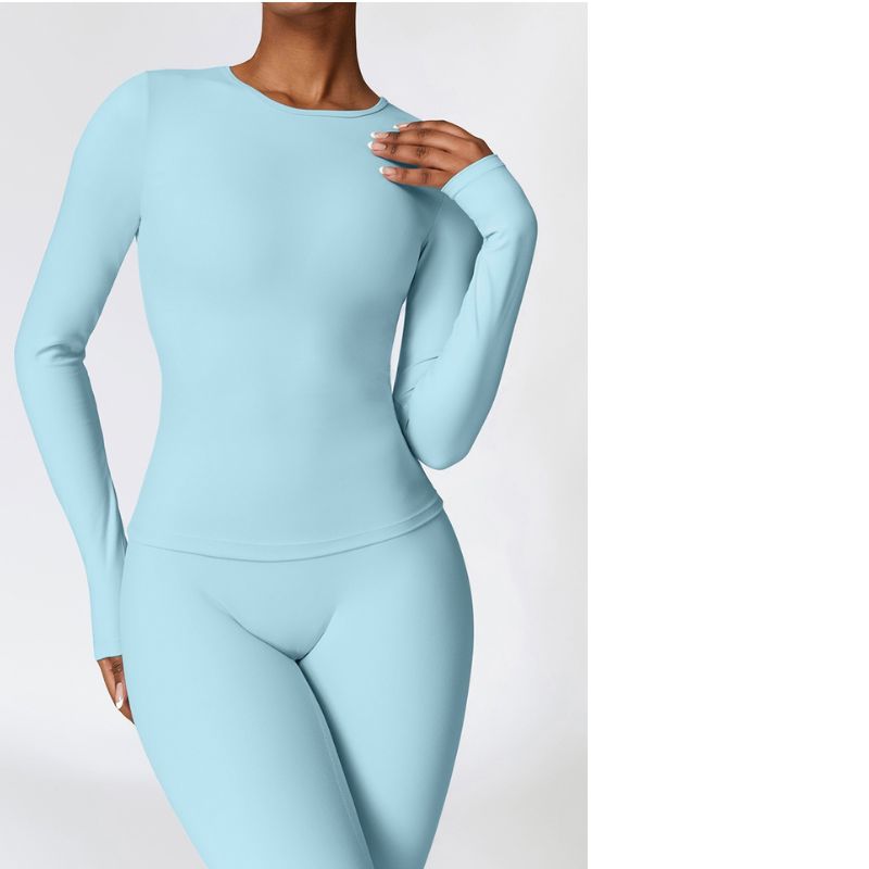 Seamless Tracksuit for Women - Long Sleeve + High-Waist Leggings Yiwu Cujia Trade Co., Ltd