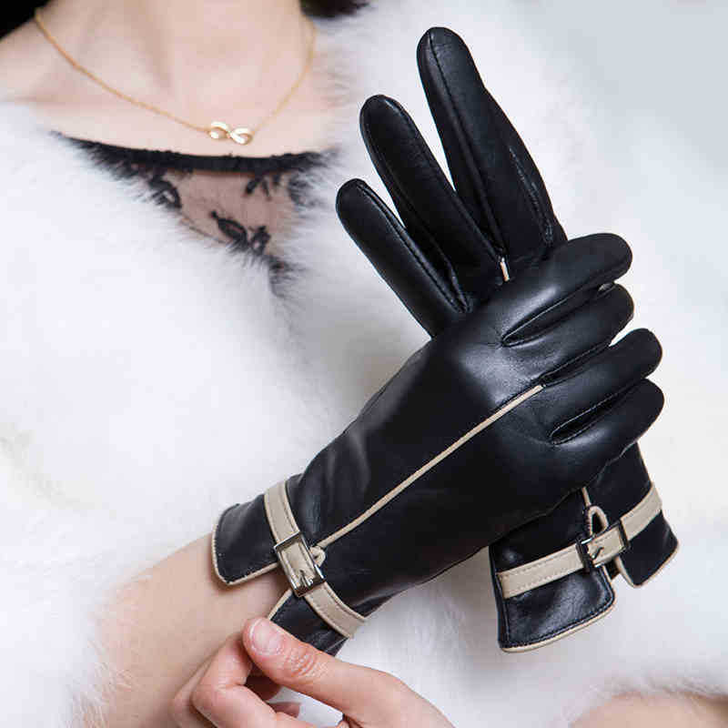 Sheepskin Leather Gloves Women, Yiwu Cujia Trade Co., Ltd