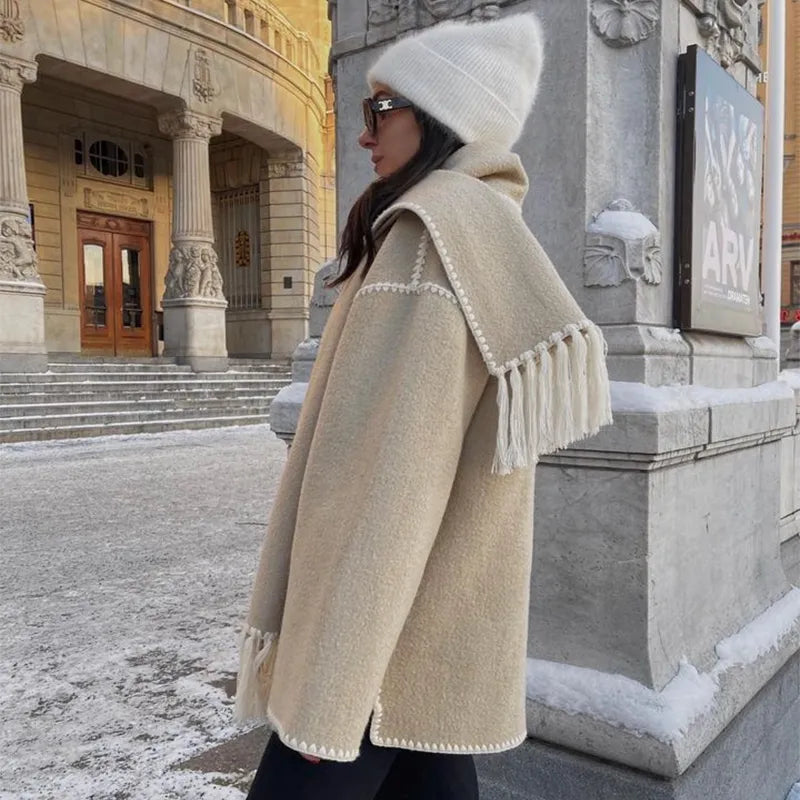 Short Wool Cardigan Coat for Women, Heyang Industrial Co., Ltd