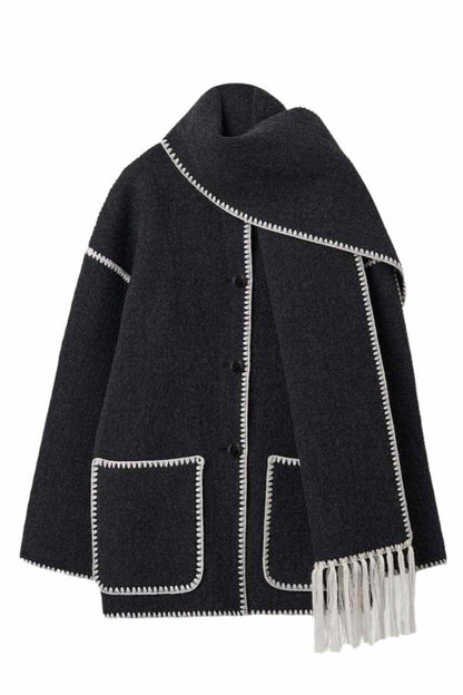 Short Wool Cardigan Coat for Women, Heyang Industrial Co., Ltd