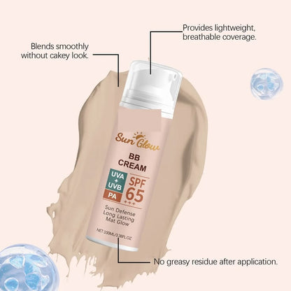 Skin‑Hydrating BB Cream – SPF 65 Tinted Moisturizer, Foundation & Concealer in One, Yiwu Cujia Trade Co., Ltd