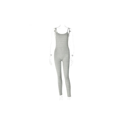 Sleeveless Stretch Jumpsuit - A.A.Y FASHION