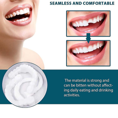 Snap-on Dentures, Veneers Denture Braces