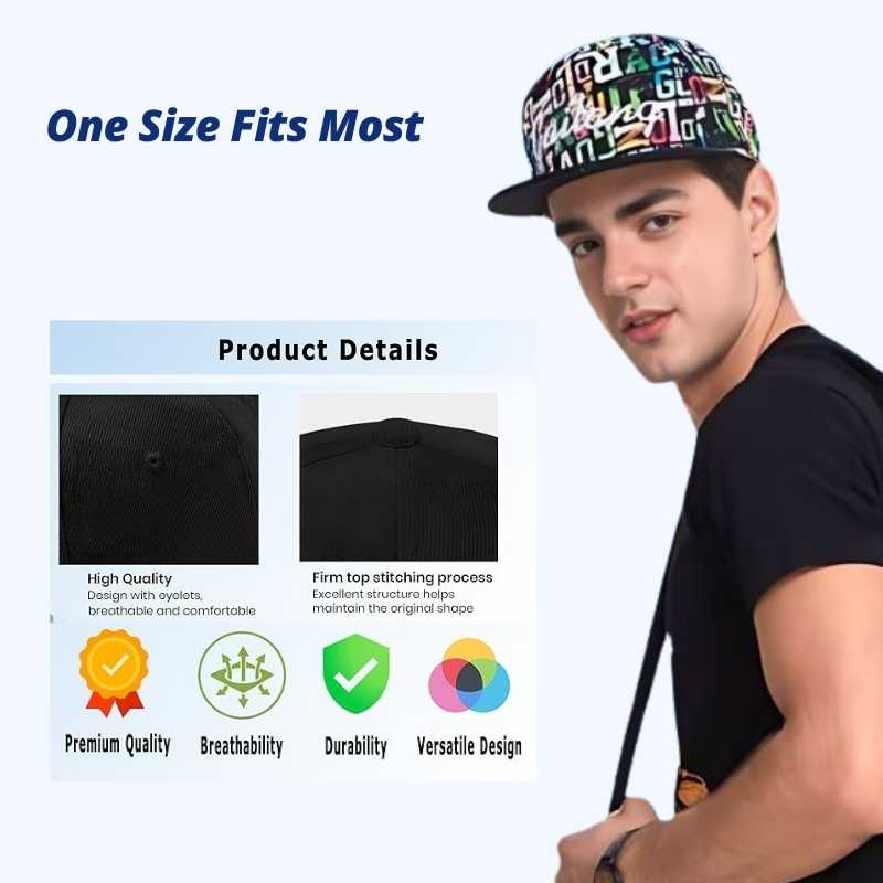 Snapback Flat Bill Hip Hop Hat , Yiwu Cujia Trade Co., Ltd
