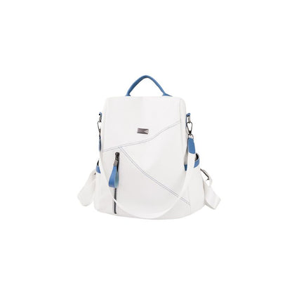 Soft Vegan Leather Backpack Solid Colors - A.A.Y FASHION