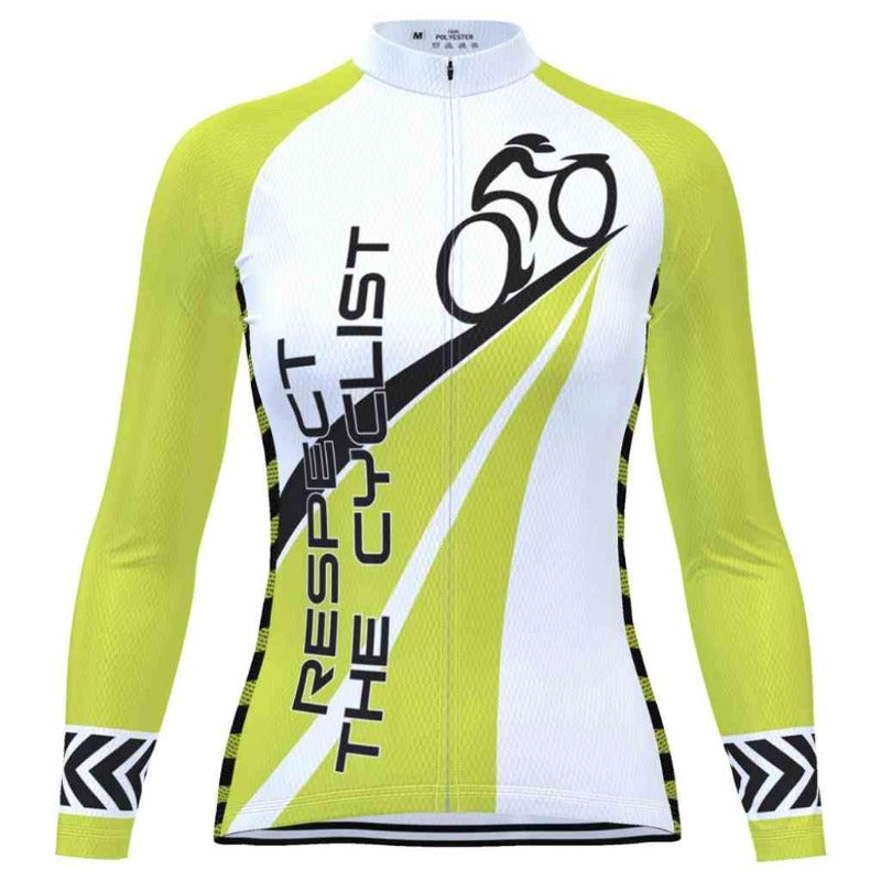 Ladies Long Sleeve Bicycle Shirts - Cycling Apparel - A.A.Y FASHION