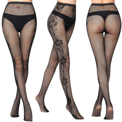 Super Stretch Fishnet Jacquard Pantyhose Stockings, BuckyDrop