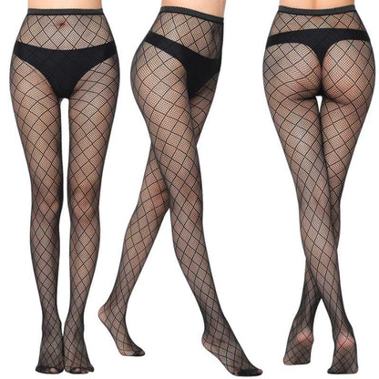 Super Stretch Fishnet Jacquard Pantyhose Stockings, BuckyDrop
