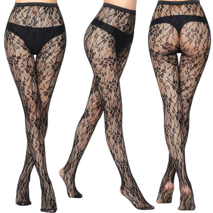 Super Stretch Fishnet Jacquard Pantyhose Stockings, BuckyDrop