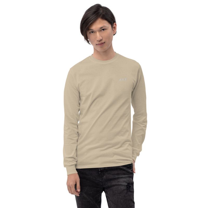 The A.A.Y Long Sleeve Shirt in Solid Colors Printful
