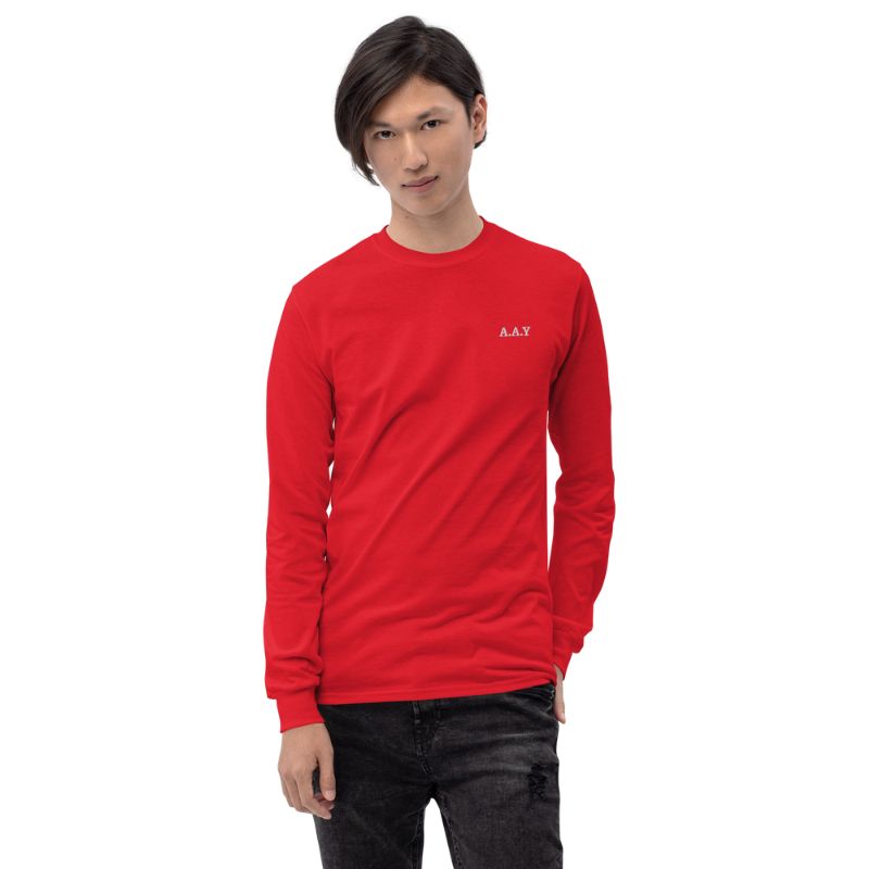 The A.A.Y Long Sleeve Shirt in Solid Colors Printful