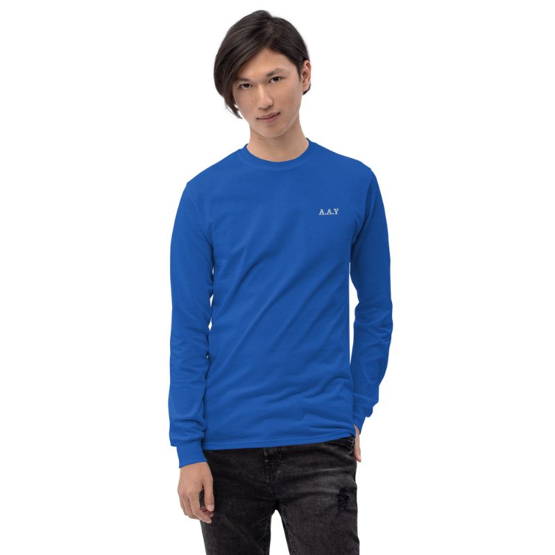 The A.A.Y Long Sleeve Shirt in Solid Colors Printful