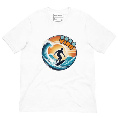 The A.A.Y Pura Vida Unisex Surf Eco T-shirt, Printful