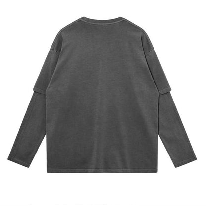 The A.A.Y Urban Faux-Layered Longsleeve Gender Neutral