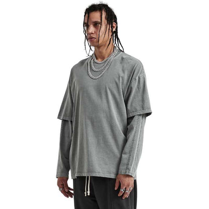 The A.A.Y Urban Faux-Layered Longsleeve Gender Neutral