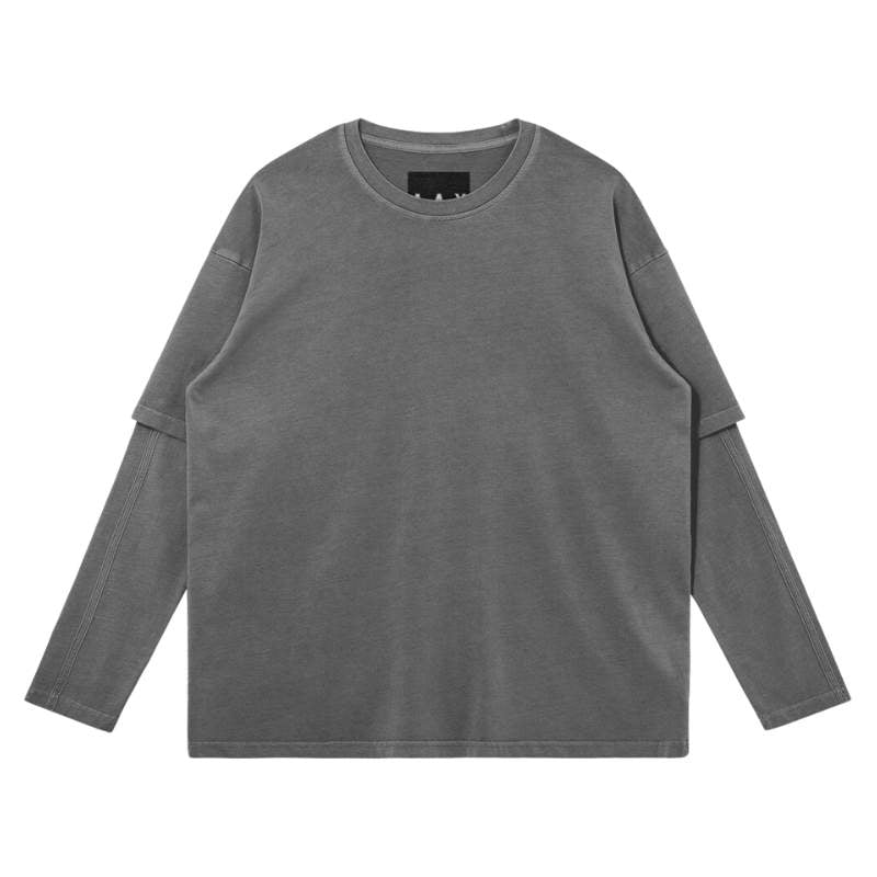 The A.A.Y Urban Faux-Layered Longsleeve Gender Neutral