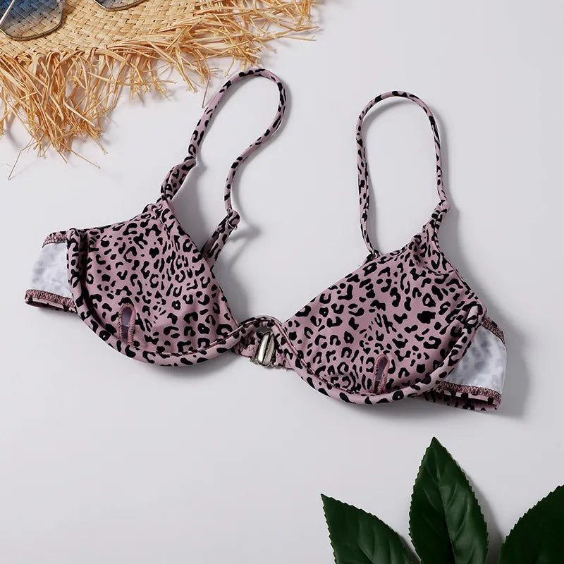 Three-Piece Leopard Print Bikini Set, Yiwu Cujia Trade Co., Ltd