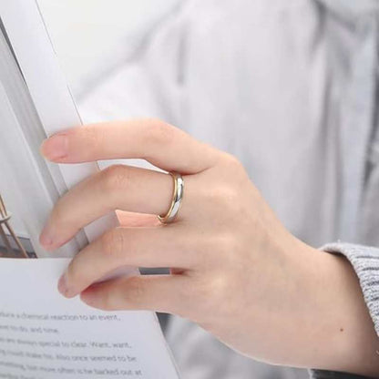 Tungsten Couple Rings - Two-Tone Engagement Wedding Ring, Yiwu Cujia Trade Co., Ltd