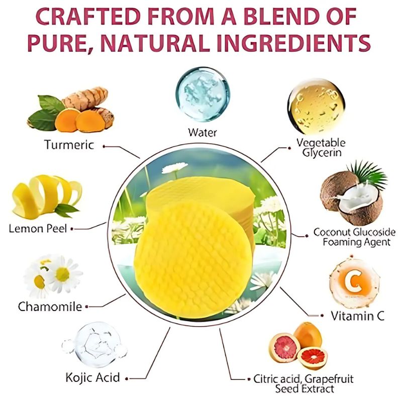 Turmeric Kojic Acid Cleansing 40 Face Pads, Heyang Industrial Co., Ltd