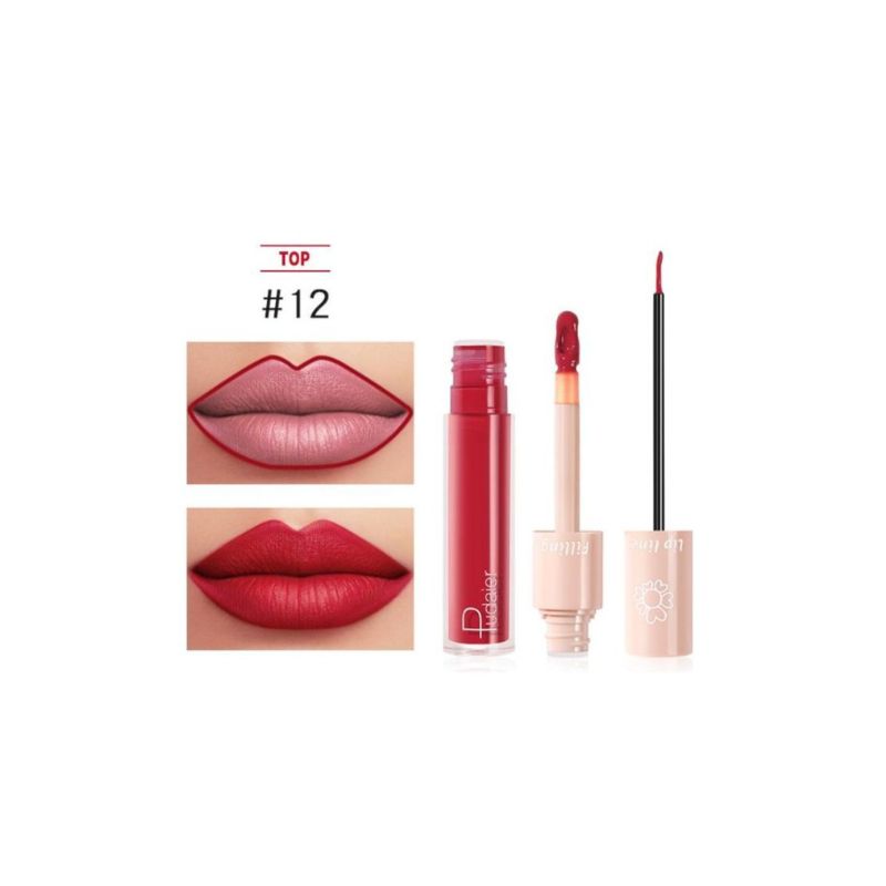 Two-in-One Lipliner Lip Gloss Assorted Shades - A.A.Y FASHION