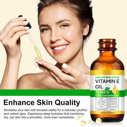 Vitamin E Oil 75.000 IU – 100% Pure, Vegan & Cruelty-Free, BuckyDrop