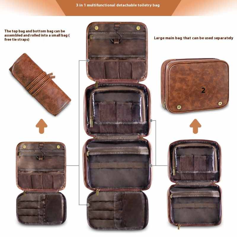Wash Bag - Men's Travel Grooming Toiletry Bag Heyang Industrial Co., Ltd