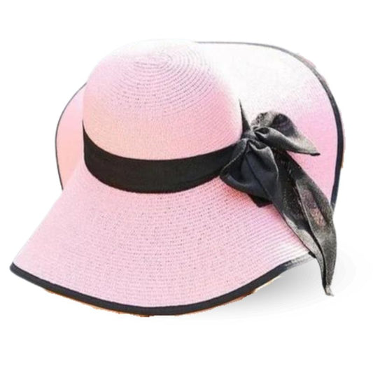 AAY - Sombrero de playa flexible de ala ancha 