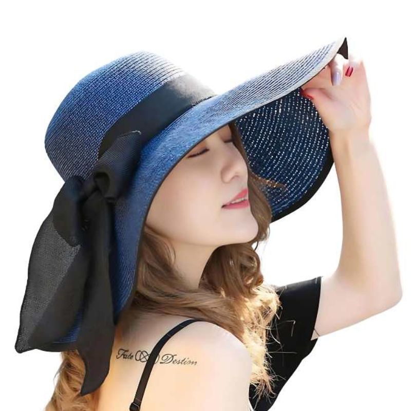 Wide Brim Floppy Beach Sun Hat - A.A.Y FASHION