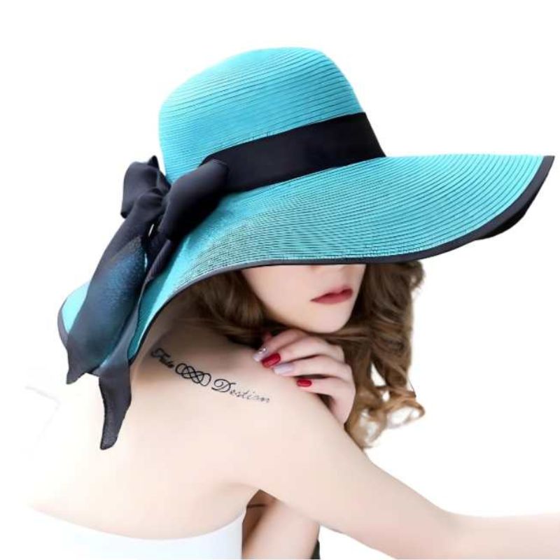 Wide Brim Floppy Beach Sun Hat - A.A.Y FASHION