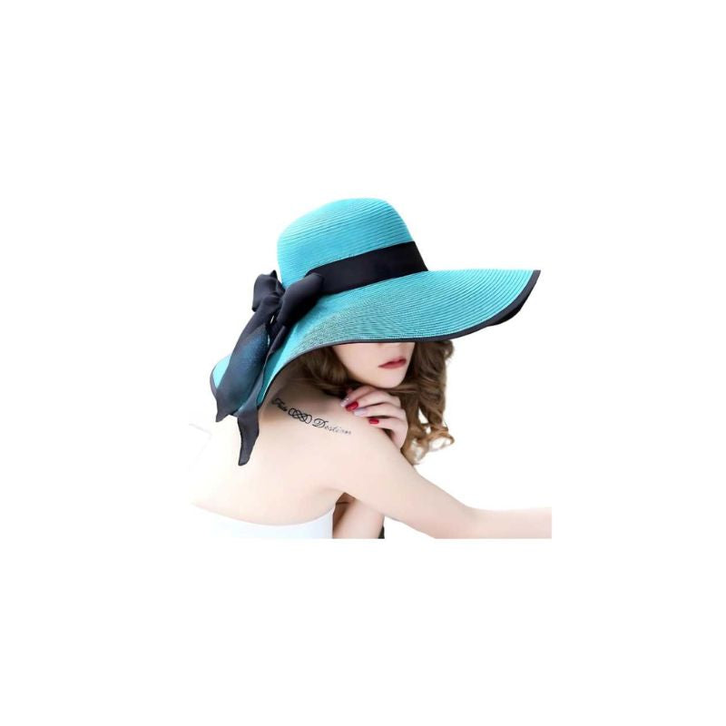 Wide Brim Floppy Beach Sun Hat - A.A.Y FASHION