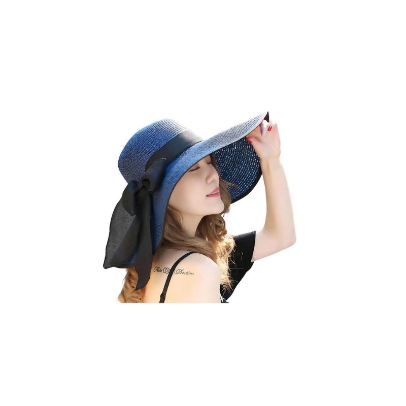 Wide Brim Floppy Beach Sun Hat - A.A.Y FASHION