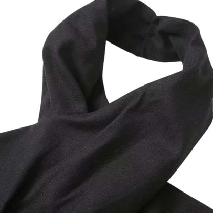 Women's Black Linen Tassel Fringe Dress - A.A.Y FASHION