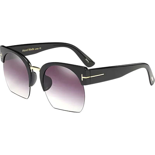 Women's Fashion Sunglasses UV 400  - Metal Frame - Color Resin Lenses  - A.A.Y FASHION