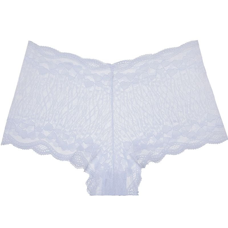 Women's High-waisted Lace and Cotton French Panties - A.A.Y FASHION