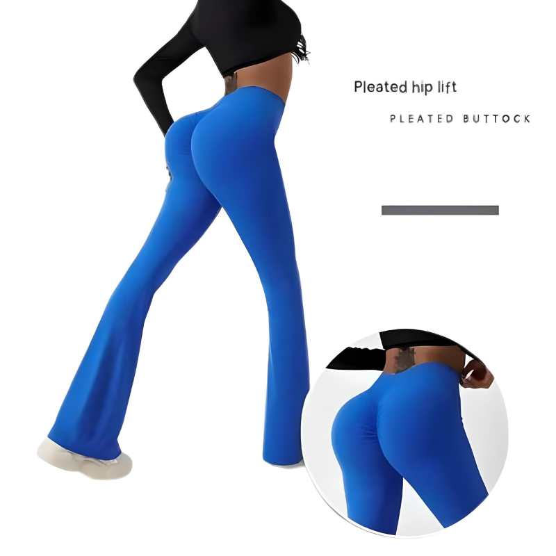 Women's High Rise Flared Yoga Pants  - A.A.Y FASHION