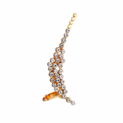 Women's Luxury Bijoux Zircon Crystal Ear Clip - Fashion Jewelry - A.A.Y FASHION