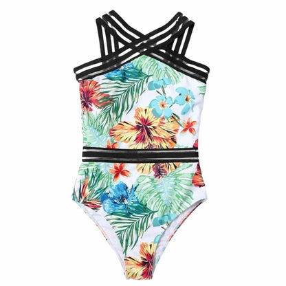 Women's Bust Support Tummy Control One Piece Swimsuit - A.A.Y FASHION