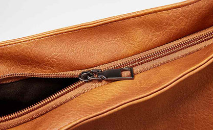 Women's Soft Leather Handbag - Trendy Tote Bag - A.A.Y FASHION