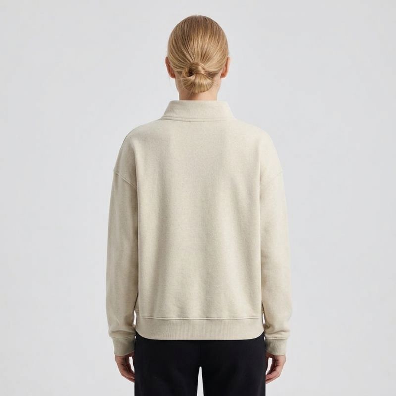 A.A.Y CORE Women’s Heavyweight Quarter‑Zip Sweatshirt, PODpartner