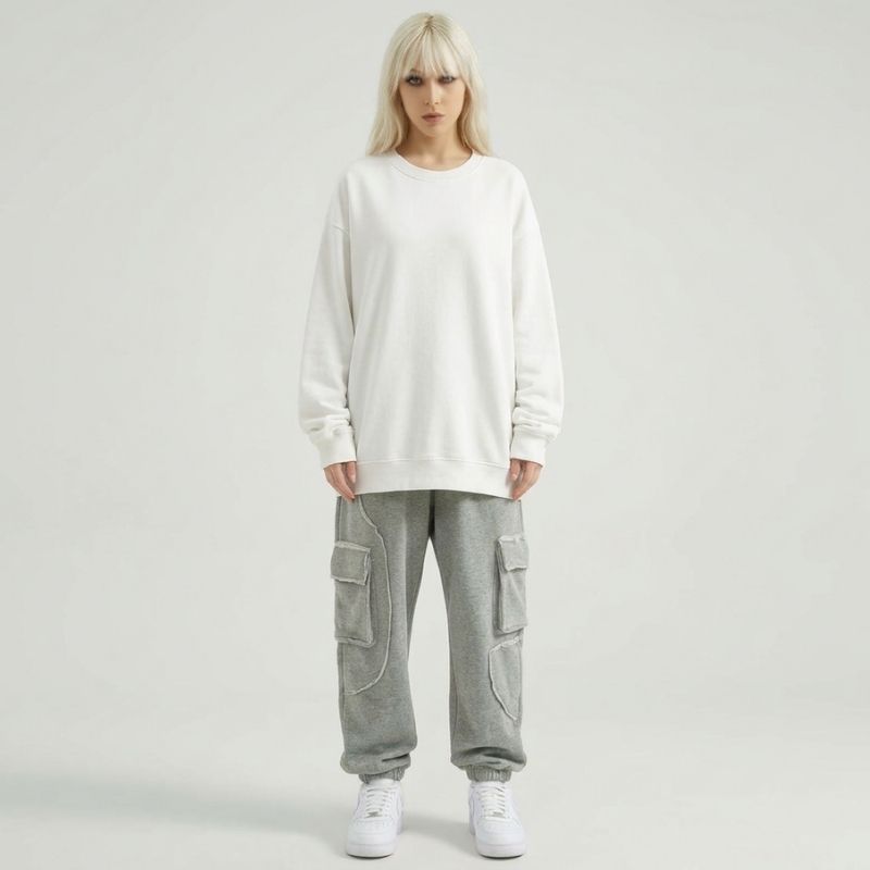 A.A.Y CORE Women’s Heavyweight Crewneck Sweatshirt, PODpartner