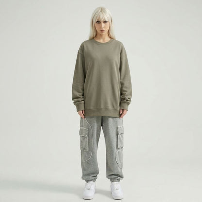 A.A.Y CORE Women’s Heavyweight Crewneck Sweatshirt, PODpartner