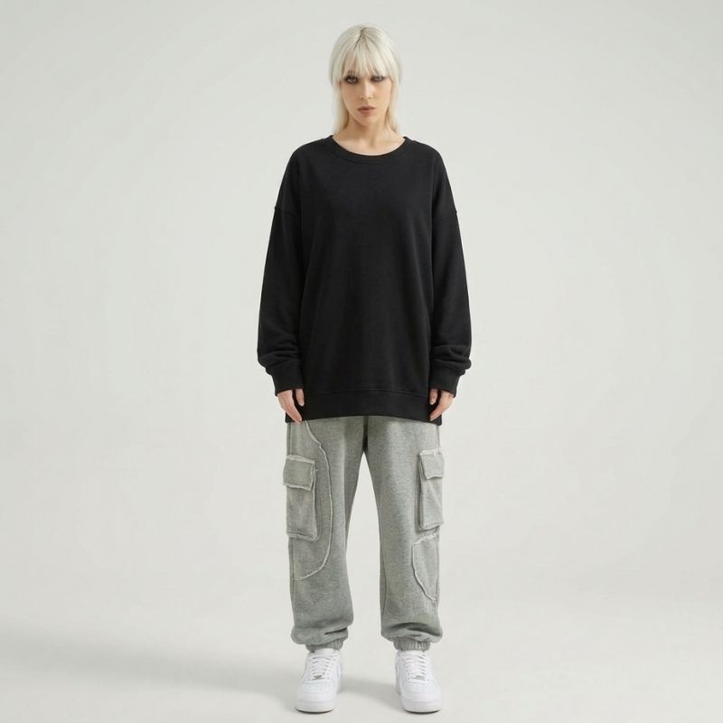 A.A.Y CORE Women’s Heavyweight Crewneck Sweatshirt, PODpartner