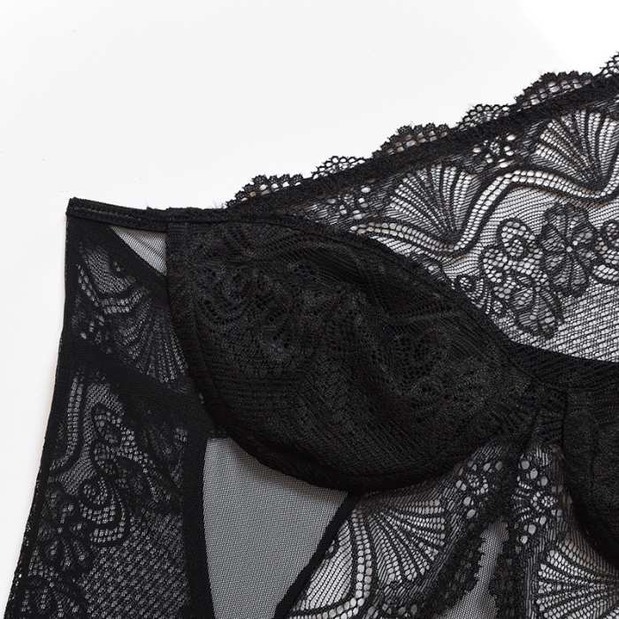 Women’s Lacy One-Shoulder Bodysuit, Yiwu Cujia Trade Co., Ltd