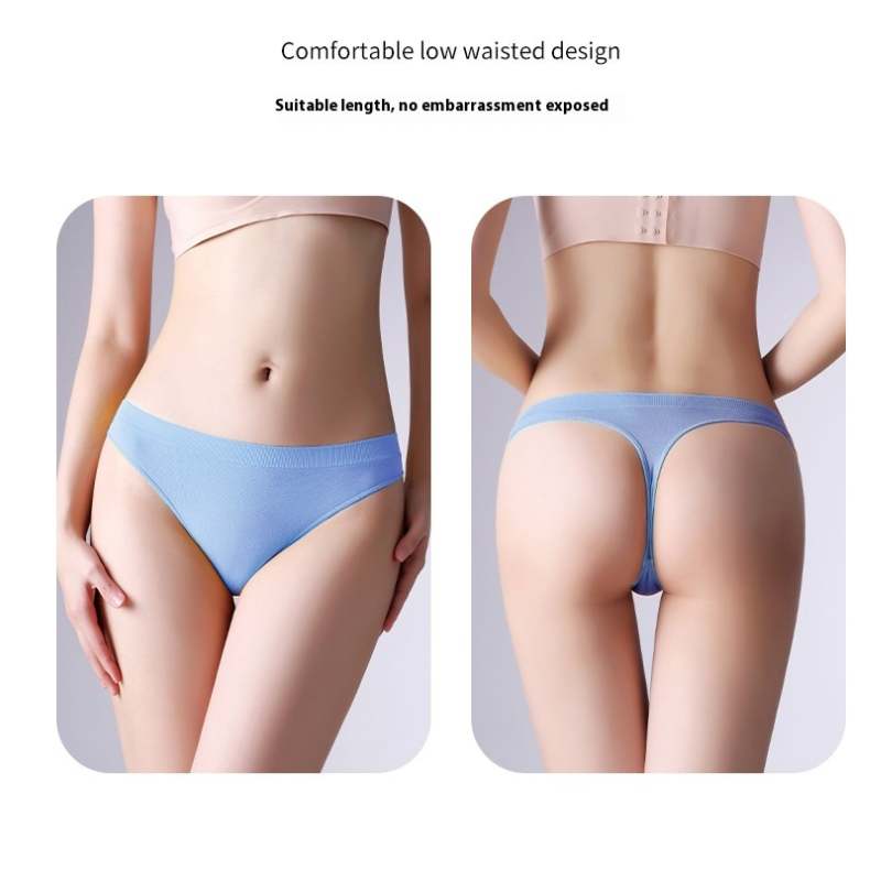 Women’s Mid-Rise Seamless Thong – Ultra Stretch, Invisible Fit Yiwu Cujia Trade Co., Ltd
