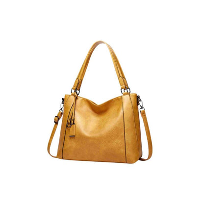 Women's Soft Leather Handbag Trendy Shoulder Bag - A.A.Y FASHION