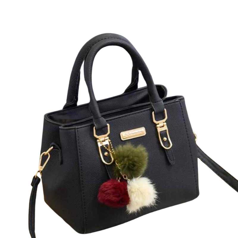 Women's Leather Handbag with Long Shoulder Straps - A.A.Y FASHION