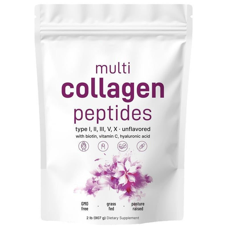 Natural Multi Collagen Peptides Powder