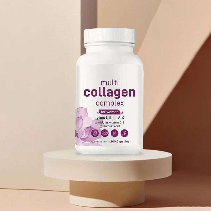 Collagen Capsules Multi Type 1 to 5, 1100mg