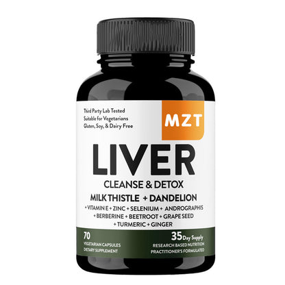 Liver Cleanse & Detox: Natural 11-in-1 Formula