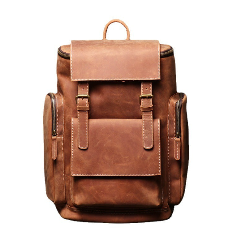Premium Leather Laptop Backpack Yiwu Cujia Trade Co., Ltd